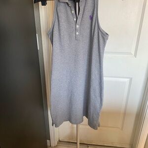 Ralph Lauren Gray Sleeveless Dress